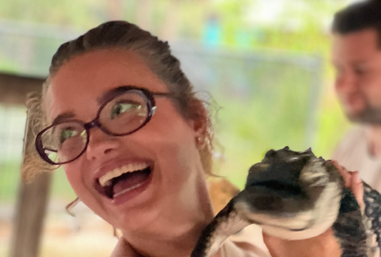 Krokodil und Katharina Katharina und ein Krokodil